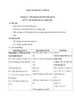 Giáo án Đại sô 8 chương 4 bài 1: Liên hệ giữa thứ tự và phép cộng