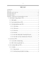 Đồ án TN Nghiên cứu ứng dụng mạng riêng ảo VPN trong doanh nghiệp