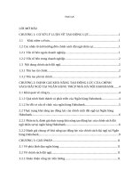 Đánh giá khả năng tạo động lực lao động của chính sách đãi ngộ nhân sự tại ngân hàng TMCP nhà hà nội habubank