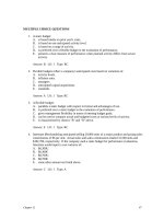 Test bank managerial accounting by hilton 9e chapter11 