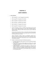 Solution manual aswers auditing theory by cabrera  chapter 13 ans 