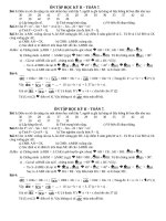 ÔN Tập Học Kỳ II Toán 7