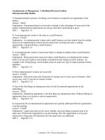 Testbank of fundamental of management 7e by robin ch 04e 