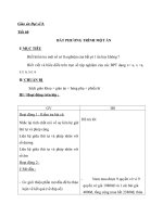 Giáo án Đại số 8 chương 4 bài 3: Bất phương trình một ẩn