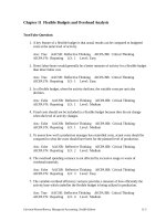 Test bank managerial accounting by garrison 13e chapter 11 