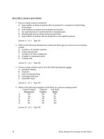 TEST BANK managerial accounting 9e by hilton chapter04 