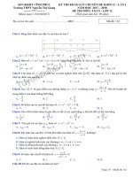 tài liệu thi đại học môn toán 2018 có đáp án