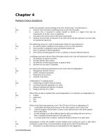 Test bank auditing and assurance principles by arens, elder  beasley chapter 04 