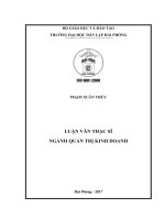 Biện pháp nâng cao hiệu quả khai thác than tại Công ty TNHH – MTV 397 – Tổng công ty Đông Bắc (Luận văn thạc sĩ)