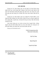 BÁO CÁO ĐỒ ÁN NGHIỆP ĐỀ TÀI XỬ LÝ NƯỚC THẢI DỆT NHỘM BẰNG PHƯƠNG PHÁP KEO TỤ ĐIỆN HÓA