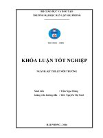Tìm hiểu hiện trạng quản lý chất thải rắn tại Quận Lê Chân Hải Phòng (Khóa luận tốt nghiệp)