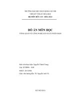 Đồ án nhập môn KTHH CH2000  Tổng quan về công nghệ sản xuất phân đạm