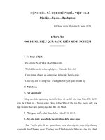 Nâng cao hiệu quả công tác triển khai và cụ thể hóa thực hiện Chỉ thị 03 của Bộ Chính trị  Trung ương Đảng (khóa XI) về tiếp tục đẩy mạnh việc học tập và làm theo tấm gương đạo đức Hồ Chí Minh