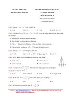 De thi thu THPT dong da  ha noi  lan 1  file word co loi giai chi tiet 