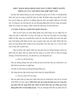 Thực trạng hoạt động đào tạo và phát triển nguồn nhân lực của tập đoàn dầu khí việt nam