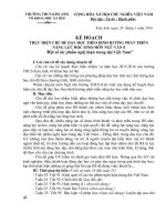 ké hoach dạy học theo chủ đề van 8