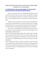 phân tích thực trạng công tác đào tạo và phát triển nguồn lực của VINACONEX 5 