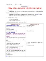 Tuần 31 giáo án lớp 3 soạn theo định hướng phát triển năng lực học sinh