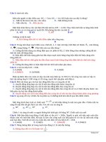 ĐE TRAC NGHIEM VAT LY DAI CUONG 