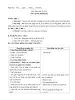 Tuần 31giáo án lớp 5 soạn theo định hướng phát triển năng lực học sinh