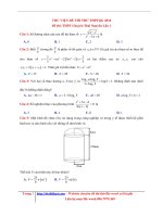 De thi thu THPTQG nam 2018  THPT chuyen thai nguyen  lan 1 