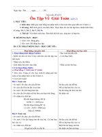 Tuần 35 giáo án lớp 3 soạn theo định hướng phát triển năng lực học sinh