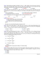 ĐE TRAC NGHIEM VAT LY DAI CUONG