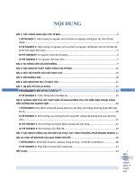 Báo cáo thực hành sinh lý học thực vật