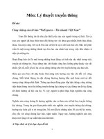 Tiểu luận cao học môn lý thuyết truyền thông công chúng của tờ báo “vnexpress – tin nhanh việt nam”