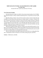 THIẾT kế bộ THU tín HIỆU tần số 915MHZ DÙNG CHIP SA620DK (tt) 