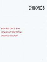 Những nguyên lý cơ bản của chủ nghĩa mác  lenin, chương 8