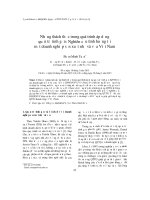 Những thách thức trong quá trình áp dụng quản trị tinh gọn - Nghiên cứu tình hu ống tại một doanh nghiệp sản xuất nhỏ và vừa Việt Nam