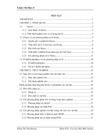 Nghiên cứu biến tính quặng Laterit làm vật liệu hấp phụ xử lý ion Florua và Photphat trong nước thải