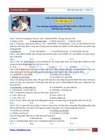 Thầy lê đăng khương chia sẻ tài liệu ôn tập học kì 1 đáp án (1)