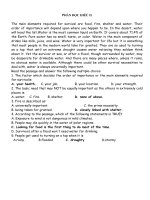 ĐÁP án TRẮC NGHIỆM đầy đủ 20 bài đọc HIỂU THI TIẾNG ANH CÔNG CHỨC TỈNH QUẢNG NGÃI đợt 2 năm 2018