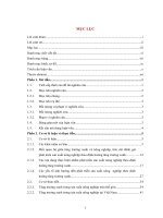 Giải pháp phát triển sản xuất nông nghiệp theo định hướng tăng trưởng xanh trên địa bàn huyện nông cống, tỉnh thanh hóa