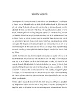 Các điều kiện kinh tế vĩ mô và tốc độ điều chỉnh cấu trúc vốn – Bằng chứng ở Việt Nam.