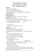 GIAO AN TU NHIEN VA XA HOI LOP 1 CA NAM