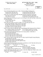 THI THỬ 2018 lần 1 DECHUAN