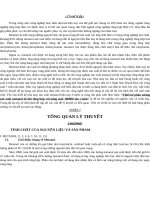 Thiết kế phân xưởng sản xuất metanol từ khí tổng hợp với năng suất 100000 tấn năm 