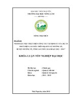 Đánh giá việc thực hiện công tác tái định cư của dự án thủy điện Lai Châu trên địa bàn xã Mường Tè  Huyện Mường Tè  Tỉnh Lai Châu giai đoạn 2012  2014 (Khóa luận tốt nghiệp)