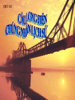 Bài 29. Cầu Long Biên  chứng nhân lịch sử