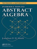 Introduction to abstract algebra by jonathan d  h  smith 