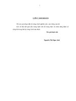 Hoàn thiện kế toán quản trị chi phí tại công ty bia huế