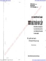 Đại sốNhững vấn đề và những ví dụ sinh động