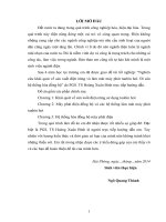 Nghiên cứu khái quát về sản xuất điện năng và làm mát máy phát tuabin hơi. Đi sâu hệ thống hòa đồng bộ (Đồ án tốt nghiệp)