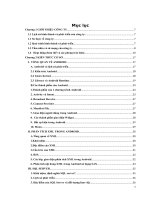 Đề tài: Thiết kế ứng dụng quản lí vận chuyển hàng hóa cho Công Ty TNHH Phần Mềm BSM trên Mobile