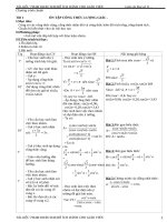 Giáo án đại số và giải tích lớp 11 cả năm 