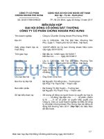 VN  Bien ban hop DHDCDBT (du thao)