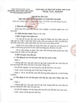 Nội dung ôn tập thi chuyên môn nghiệp vụ chuyên ngành kì thi tuyển viên chức giáo dục